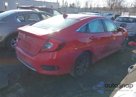 2019 Honda Civic Ex-L из США, поврежденный, VIN 2HGFC1F72KH650010